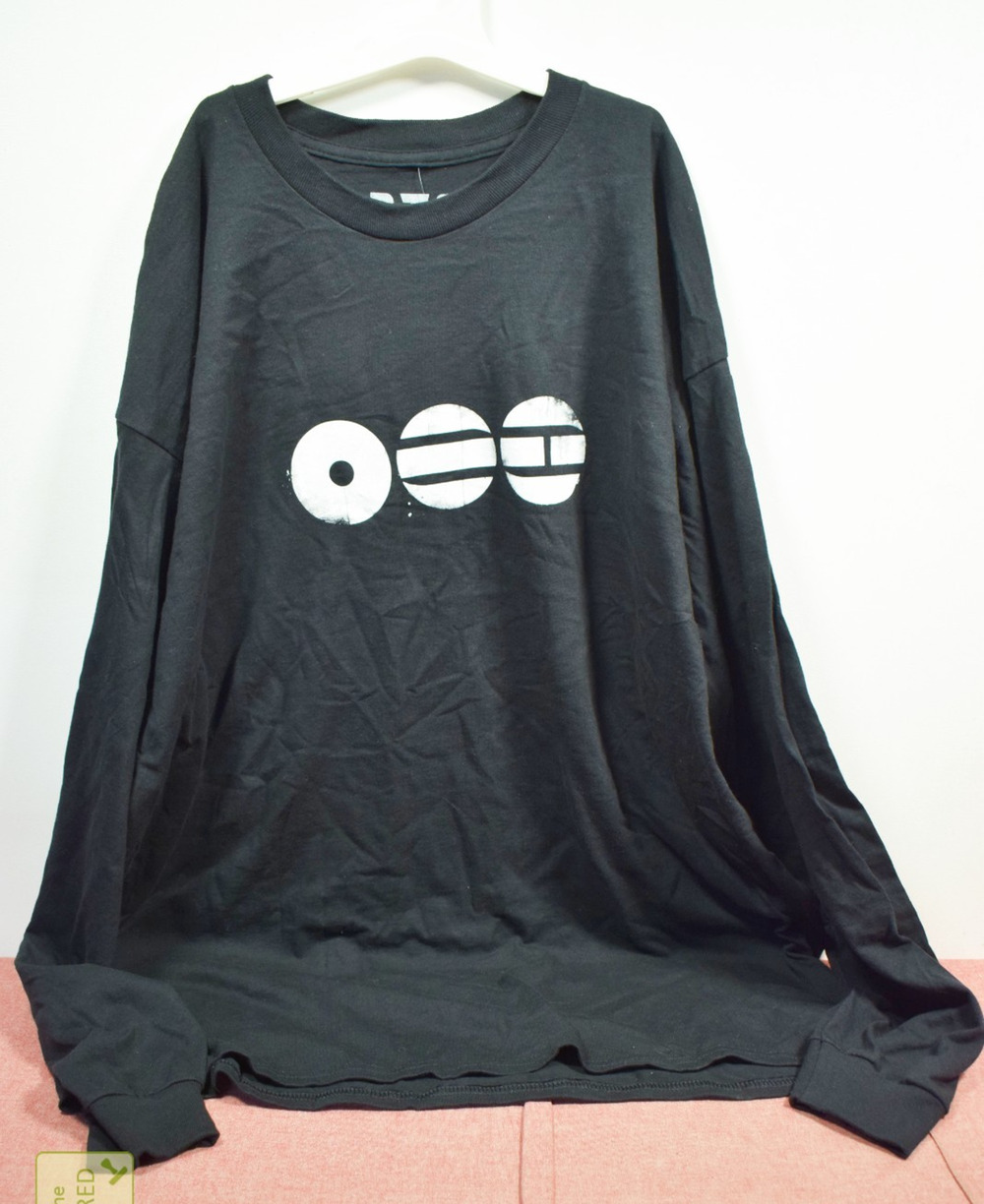 BTS Clothing Long Sleeve T-shirt Black XXL (Marks)